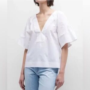 A.L.C. Hillary Top in White Size 4